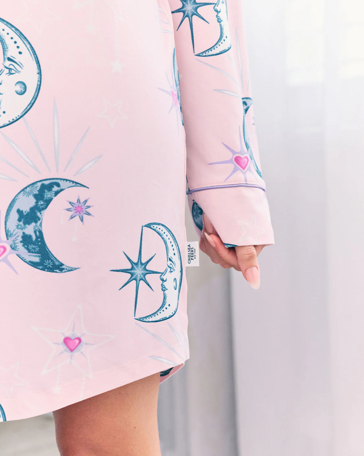 Astral Hearts Print Nightshirt - Image 4