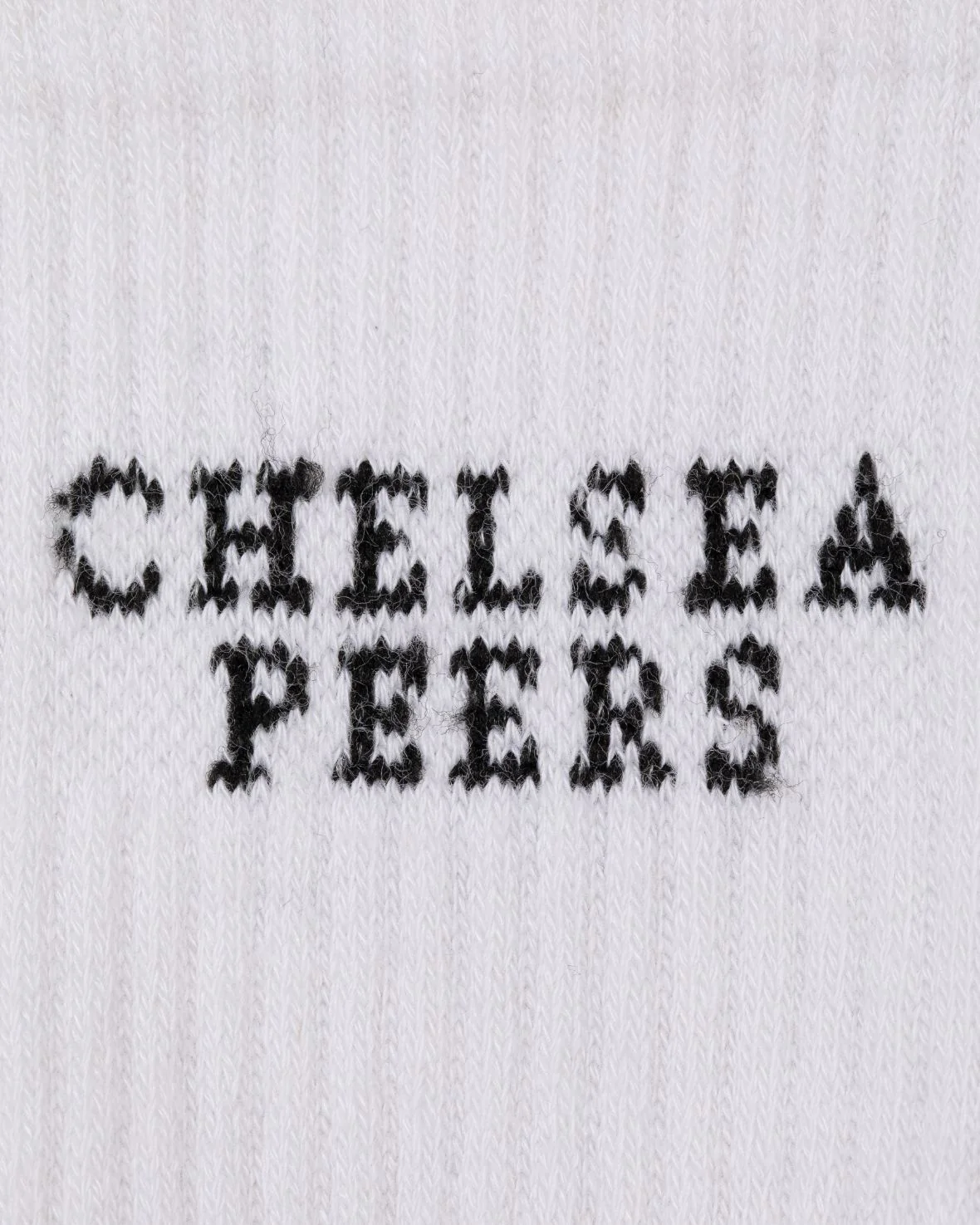 Jacquard Logo Crew Socks - Image 6