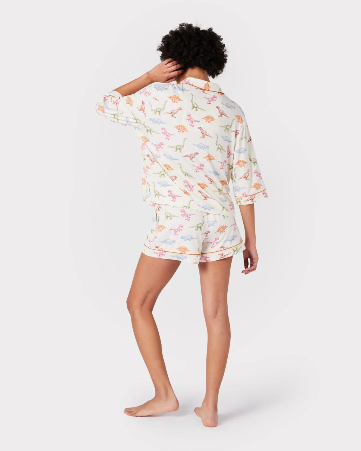 Dinosaur Print Short Pyjama Set - Image 6
