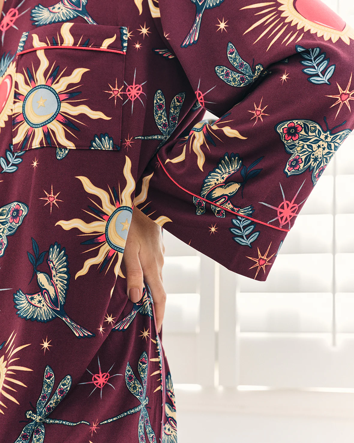 Enchanted Glade Print Nightshirt - Image 4