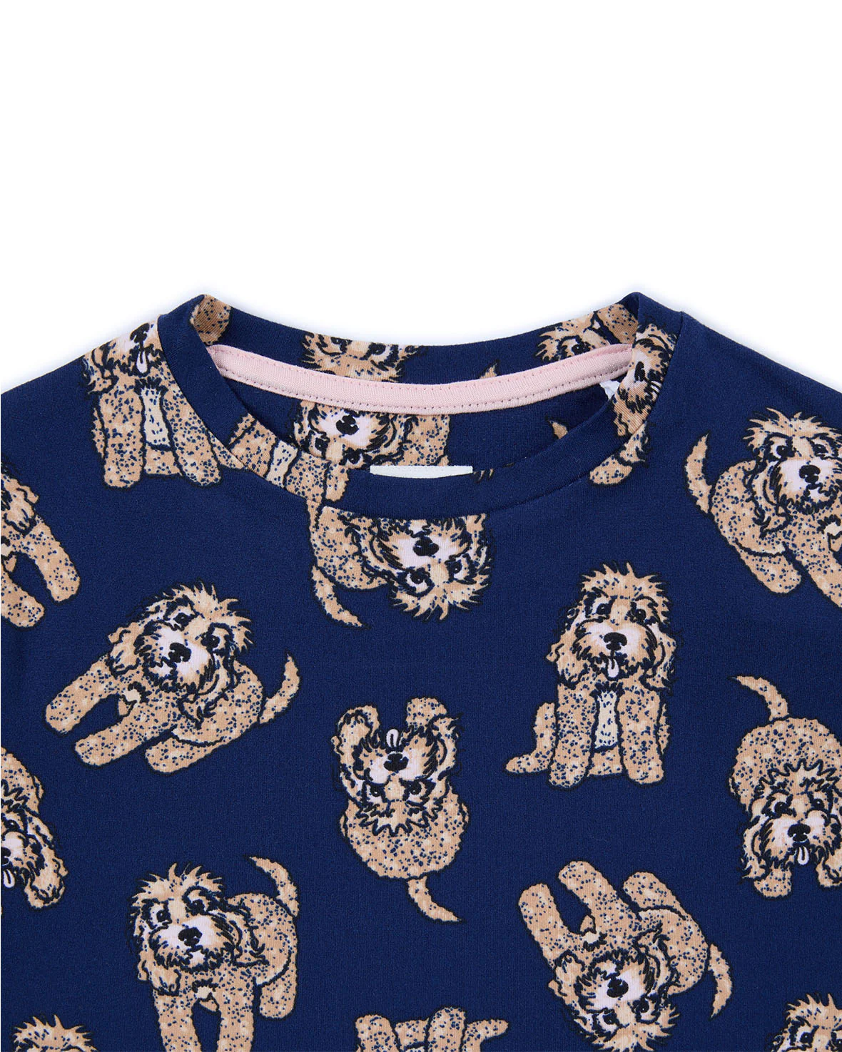 Kids Cockapoo Print Long Pyjama Set - Image 3