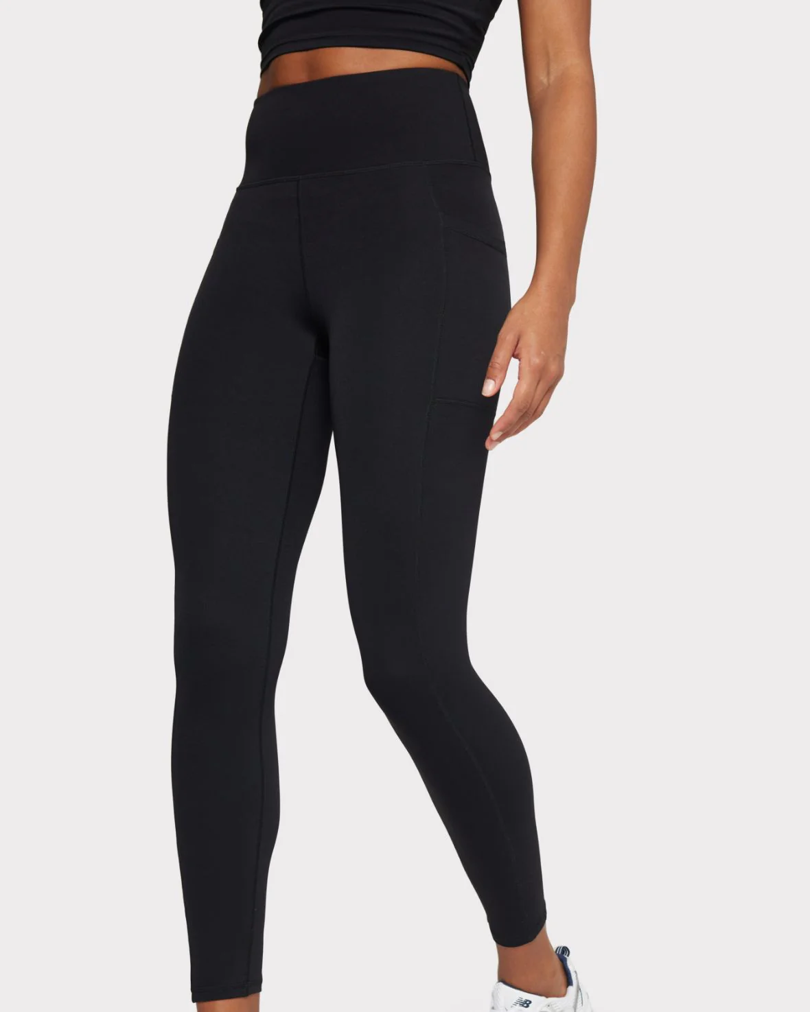Soft + Stretch High-Rise Leggings - Black - Image 4