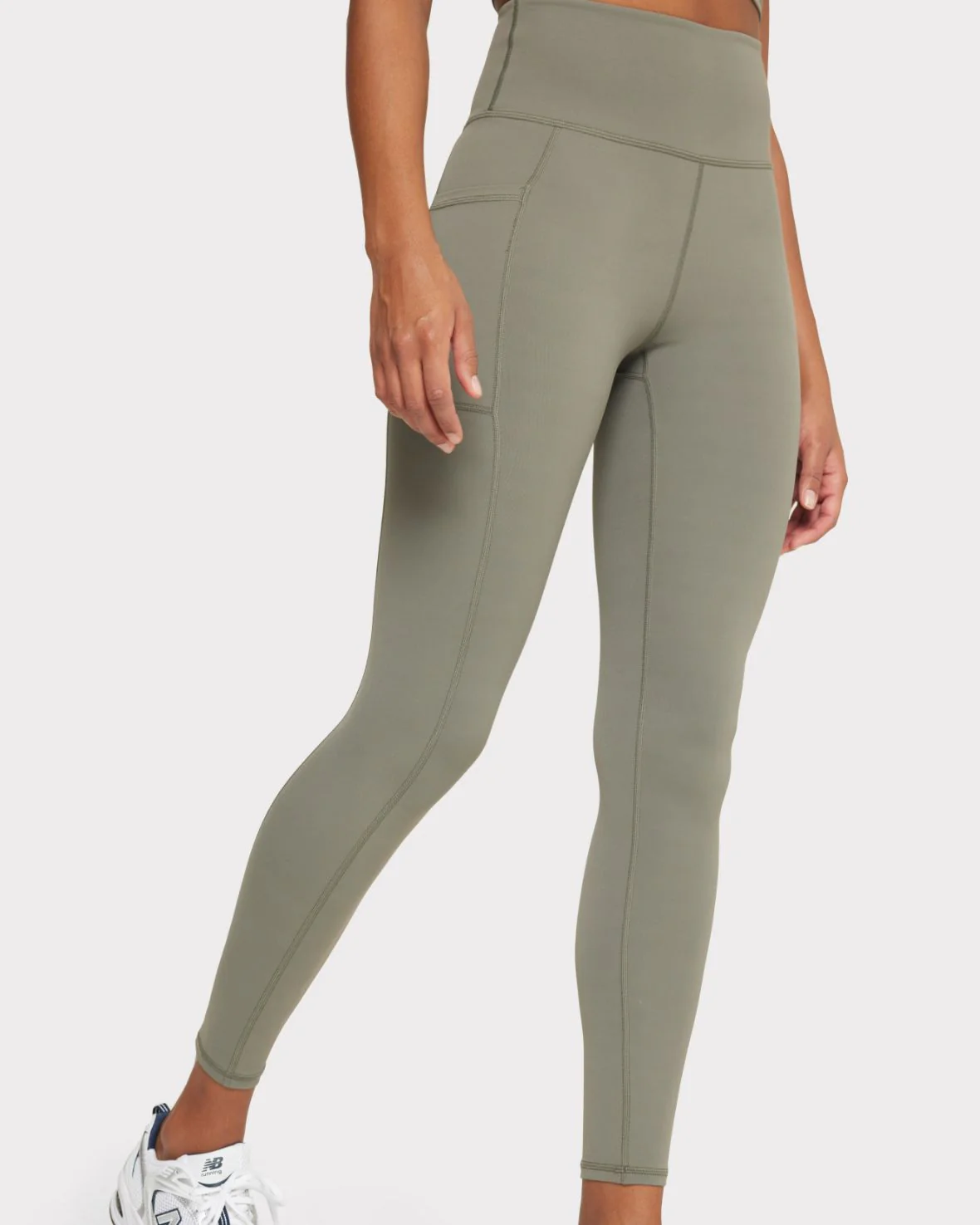 Soft + Stretch High-Rise Leggings - Sage - Image 8