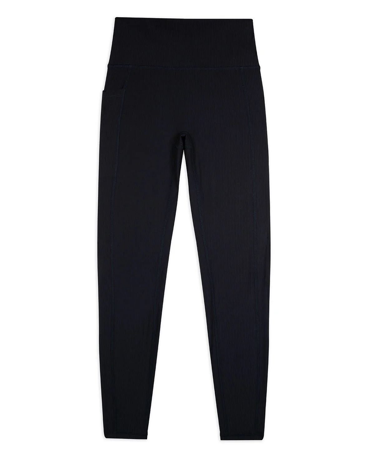 SoftSculpt Rib Leggings - Black - Image 4