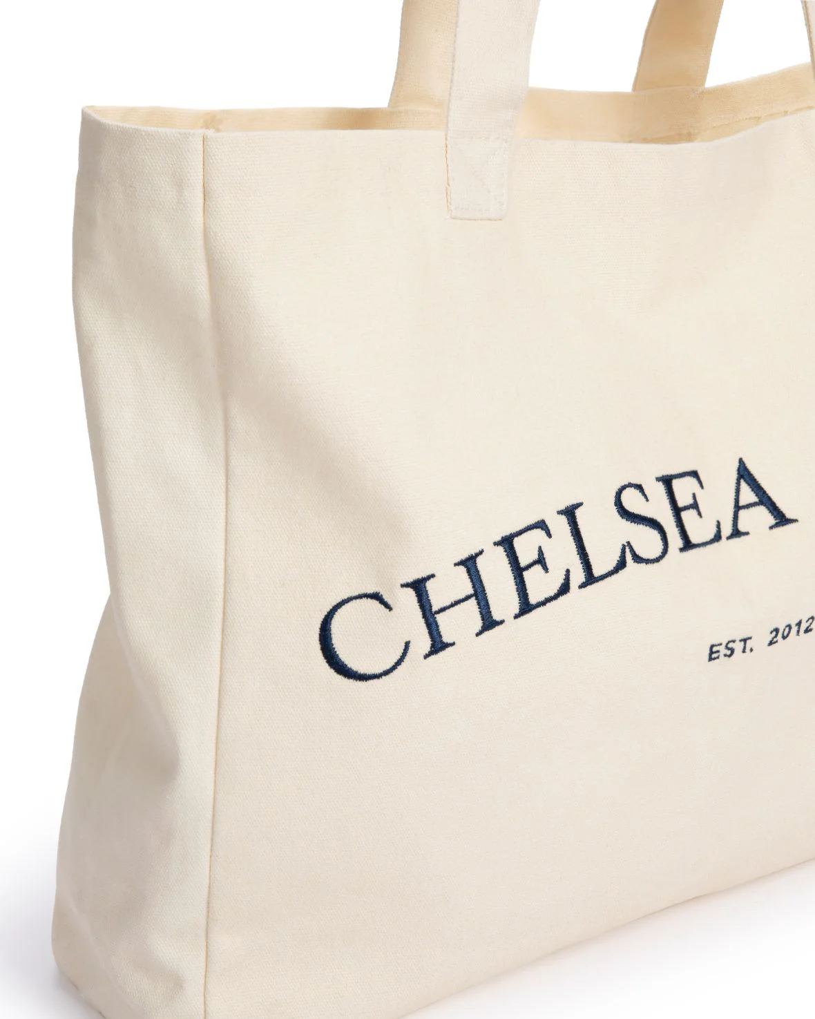 Cotton Embroidered Logo Tote Bag - Image 5