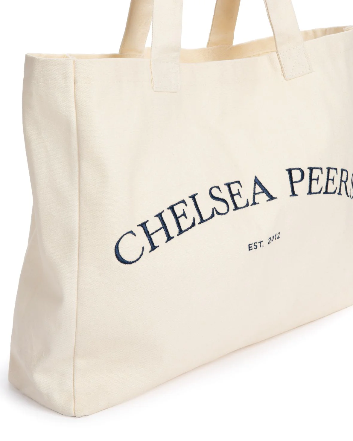 Cotton Embroidered Logo Tote Bag - Image 6